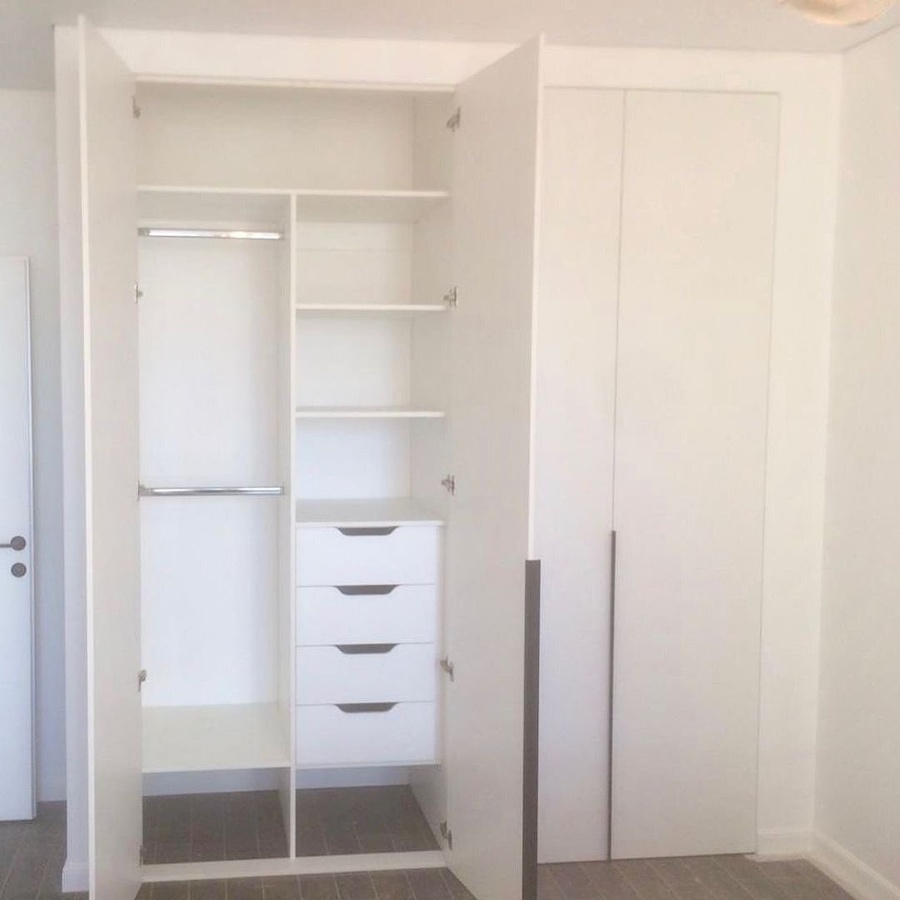 Встроенные шкафы-Встроенный шкаф в спальню на заказ «Модель 38»-фото5