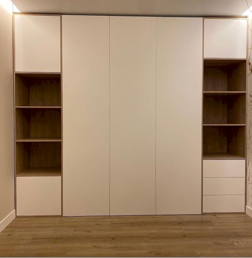 Встроенные шкафы-Встроенный шкаф в детскую на заказ «Модель 8»-фото4